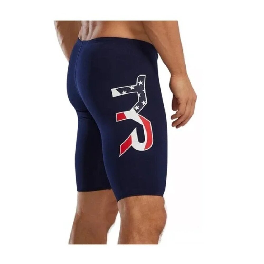 TYR Jammer USA Swim Compression Shorts - 32 M - NWT NEW